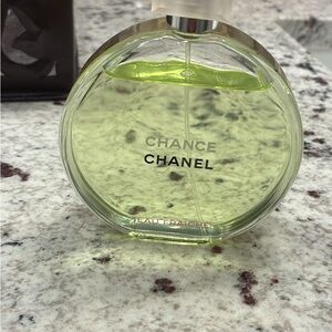 CHANEL Chance Eau Fraîche with Vibrant Green Hue